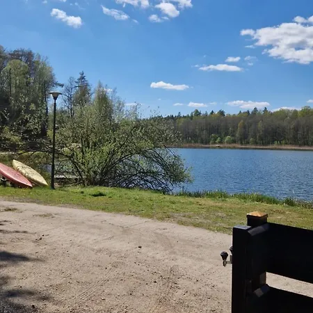 Domek Letniskowy - Lesna Przystan Lubowo  Exterior foto