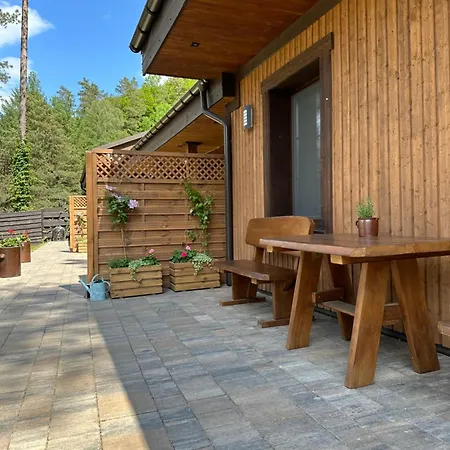 Domek Letniskowy - Lesna Przystan Lubowo  Exterior foto